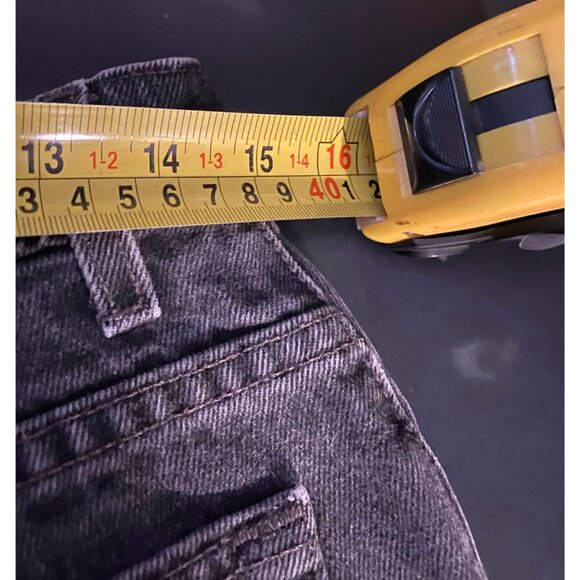 Vtg Levis 560 Black Jeans Womens 12 Reg 27" Denim Pants 1997 0897 Y2K - Picture 7 of 10